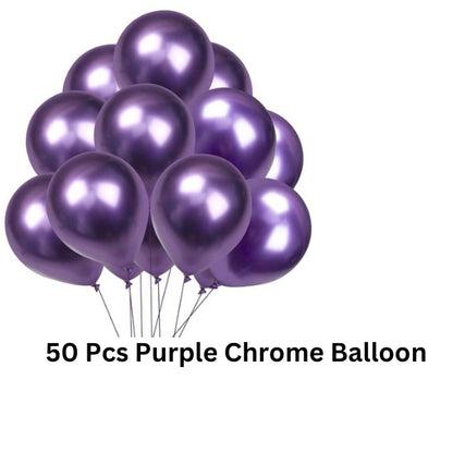 Naming Ceremony Balloon Decoration Kit(Best Quality Chrome Balloon Set)