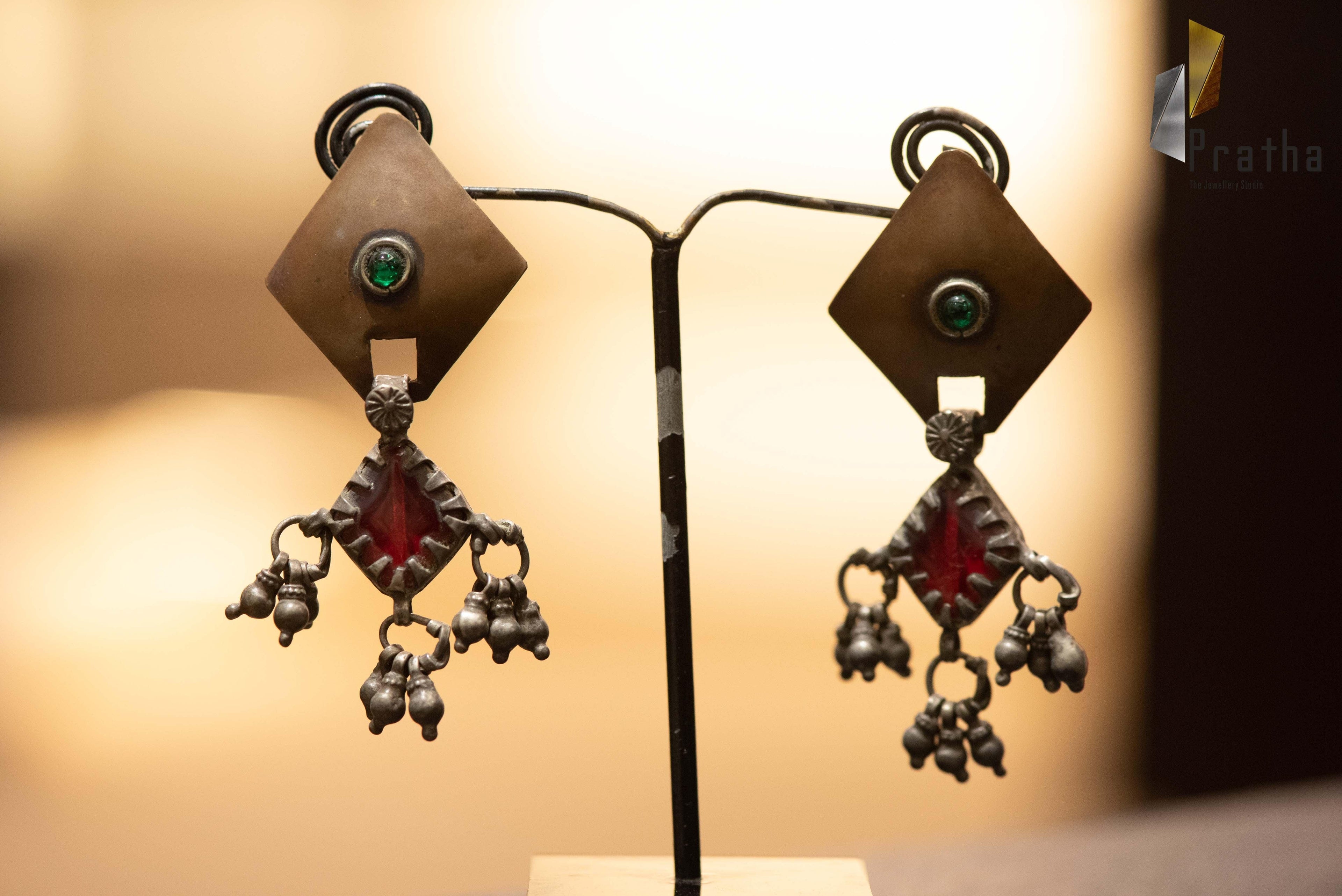 Geometrical Antique Earrings-1