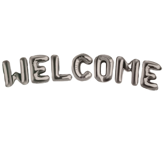 Welcome Letter foil Balloon