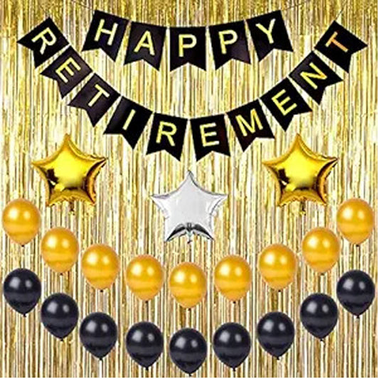 Happy Retirement Party Decoration Item