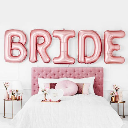 Bride Party Decoration Kit | with Balloon & Foil